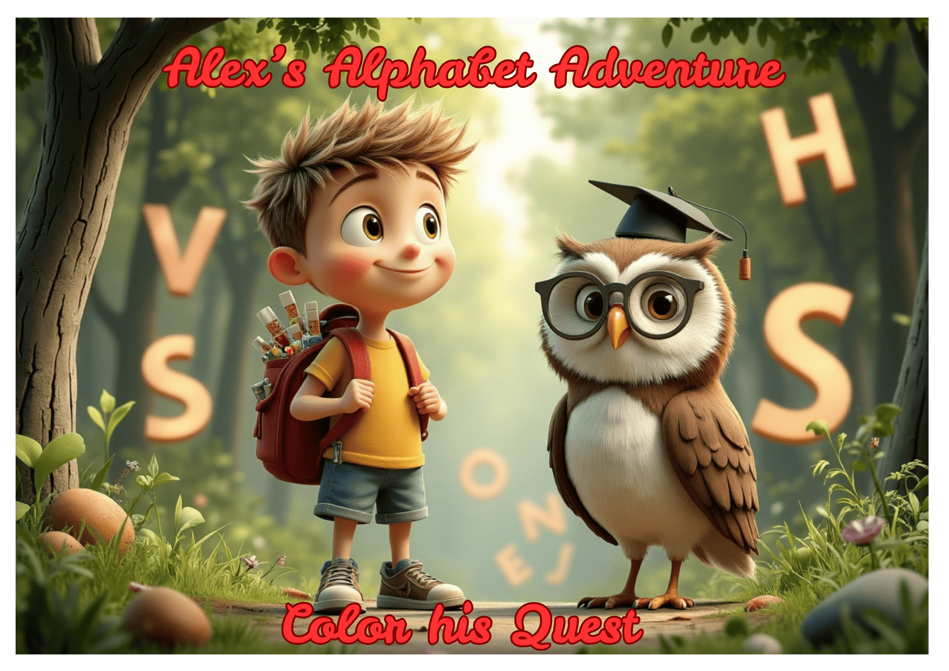 Alex’s Alphabet Adventure - Else's Hobby Corner