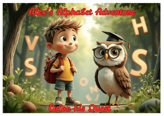 Alex’s Alphabet Adventure - Else's Hobby Corner