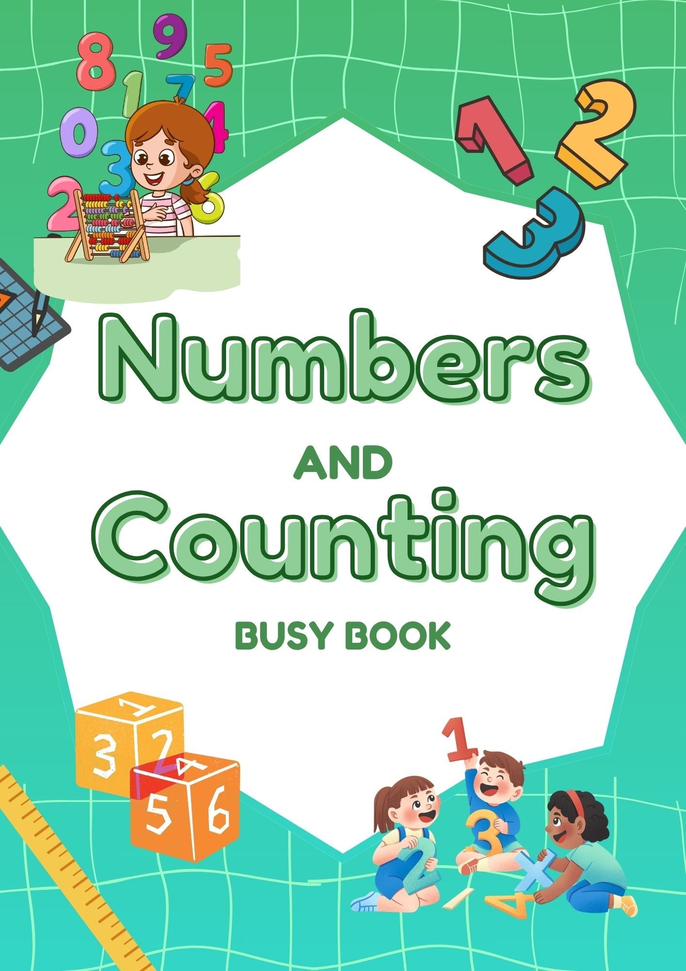 Numbers and Counting Busy Book - Else's Hobby Corner