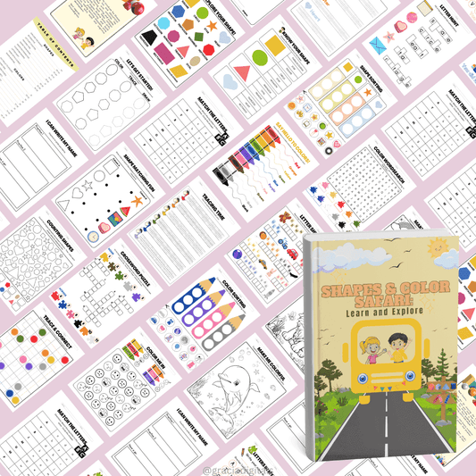Shapes & Color Safari - Else's Hobby Corner
